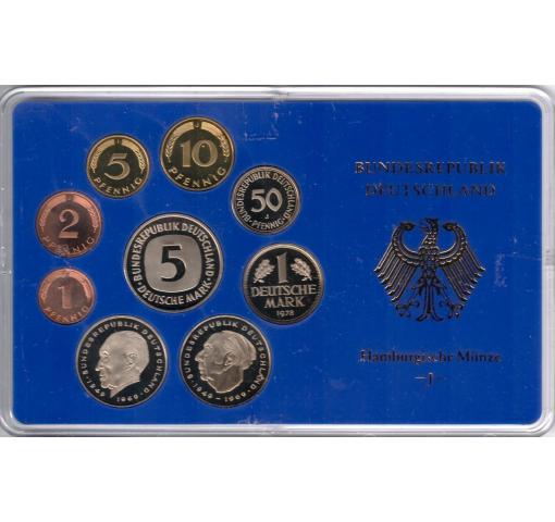 GERMANY, Standard Coins 1978