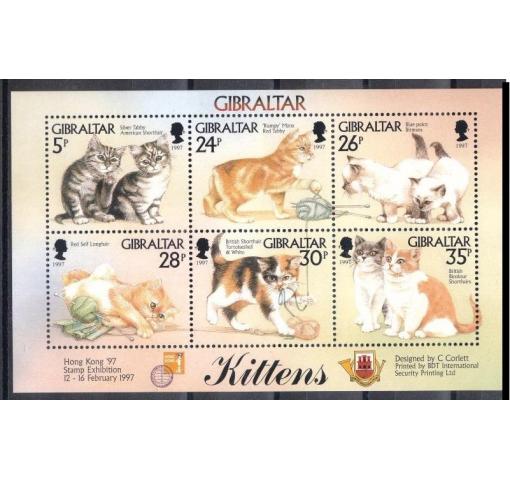 GIBRALTAR, Kittens M/S 1997 **
