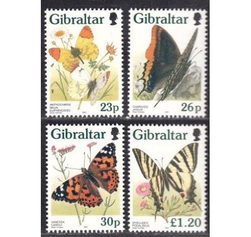 GIBRALTAR, Butterflies 1997 **