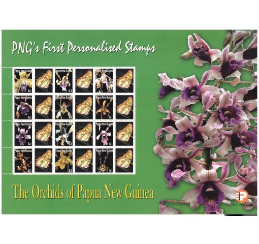PAPUA NEW GUINEA, Orchids of PNG 2007 **