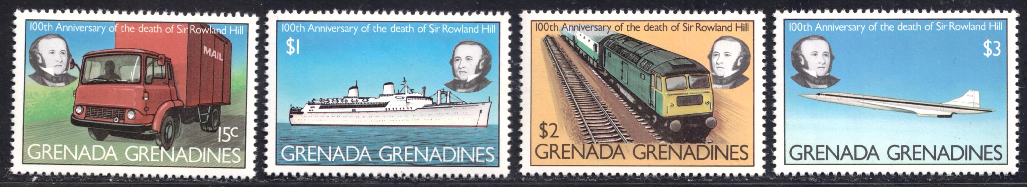 GRENADA, Grenadines, Death Centenary of Sir Rowland Hill 1979 **