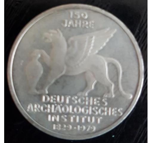 GERMANY, 150th Anniversary of Archaeological Institute coin 1979