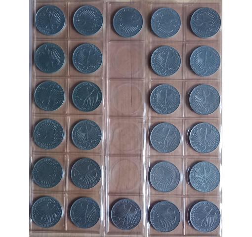 GERMANY, 2 DM Max Planck Circulation Coins 1957/70