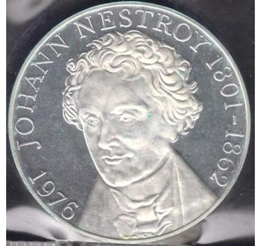 AUSTRIA, 100S. 175th Birthday of J. Niestroy 1976