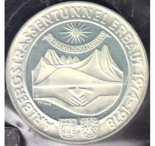 AUSTRIA, 100S.Opening of Arlberg Tunnel 1979