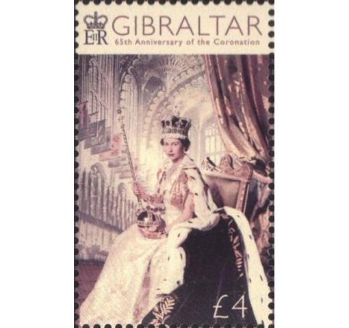 GIBRALTAR, 65th Coronation Anniversary of QE II. 2018 **
