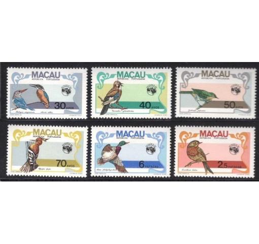 MACAU, Int. Stamp Exhibtion AUSIPEX/Birds 1984 **
