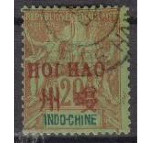 CHINA, French Indo-Chinese P.O.,, Hoi-Hao, 20C. Allegory 1901 o