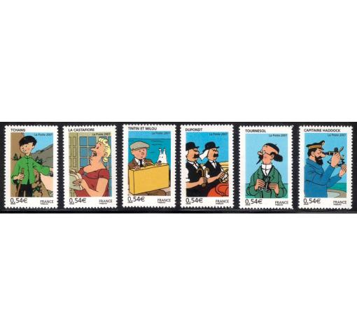 FRANCE, Red Cross/Tintin Cartoon 2007 **