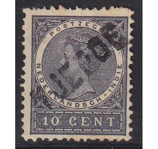 INDONESIA, Netherlands Indies, 10C. Wilhelmina 1902/09 o