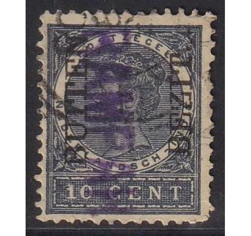 INDONESIA, Netherlands Indies, BUITEN BEZIT/10C. Wilhelmina 1908 o