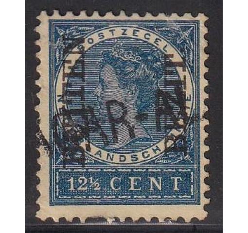 INDONESIA, Netherlands-Indies, BUITEN BEZIT/12,5C. Wilhelmina 1908 o