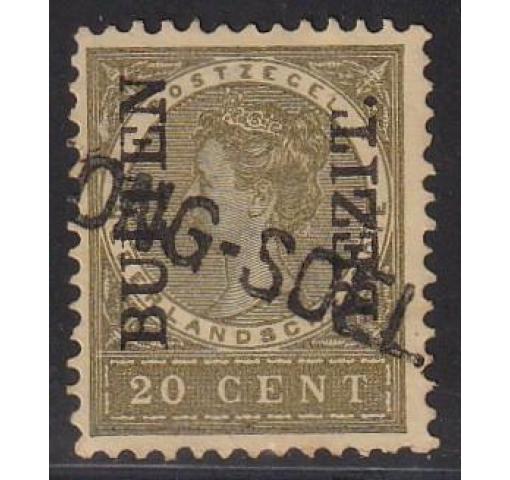 INDONESIA, Netherlands-Indies, BUITEN BEZIT/20C. Wilhelmina 1908 o