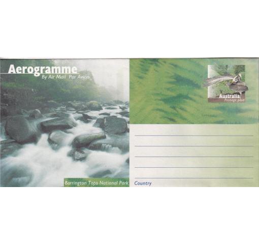 AUSTRALIA, National Park Issue Aerogramme 1997 *