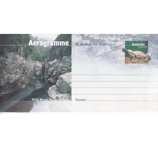 AUSTRALIA, National Park Issue Aerogramme 1999 *
