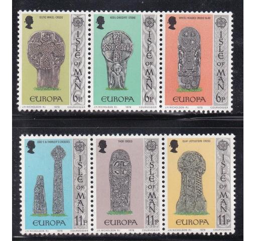 ÎSLE OF MAN, Archaeological Findings/CEPT 1978 **