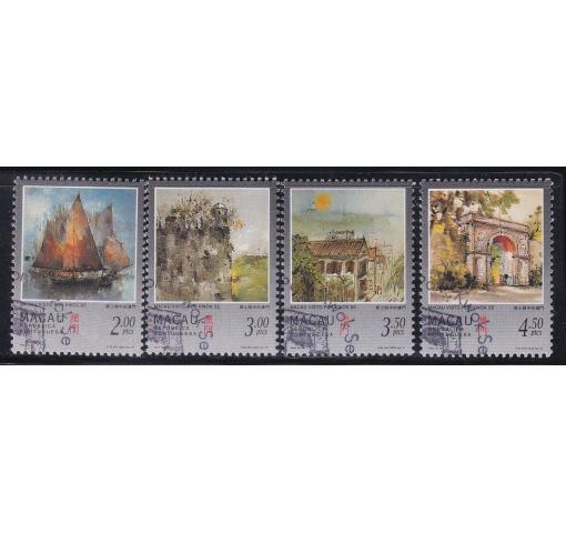 MACAU, Paintings by Kwok Se 1997 o