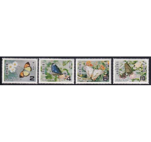 TAIWAN, Butterflies 1978 **