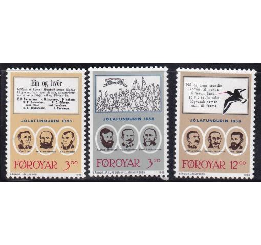 FAROE ISLANDS, 100th Anniversary of Torshavn Meeting 1988 **