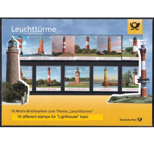 GERMANY, Lighthouse Definitives 2004/18 **