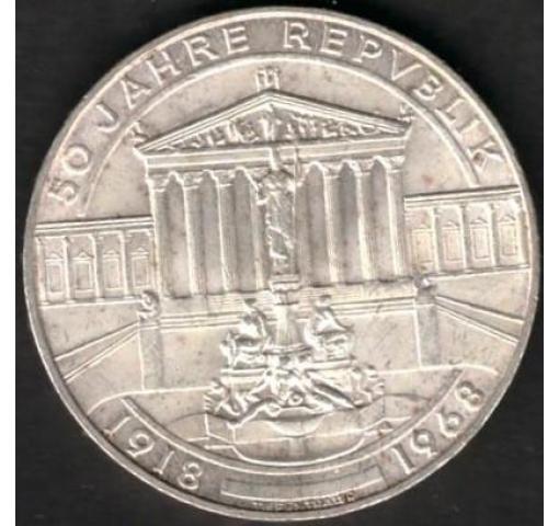 AUSTRIA, 50th Anniversary of Republic 1968