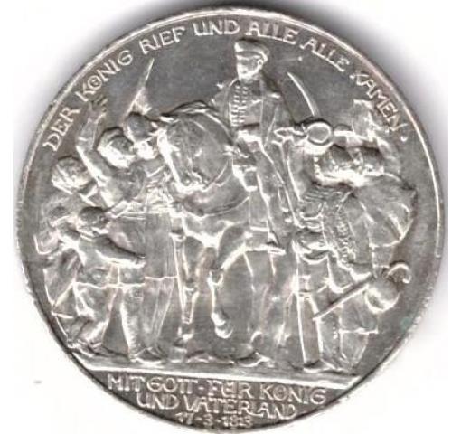 GERMANY, Prussia, 3M. Centenary of Emperor´s Call 1913