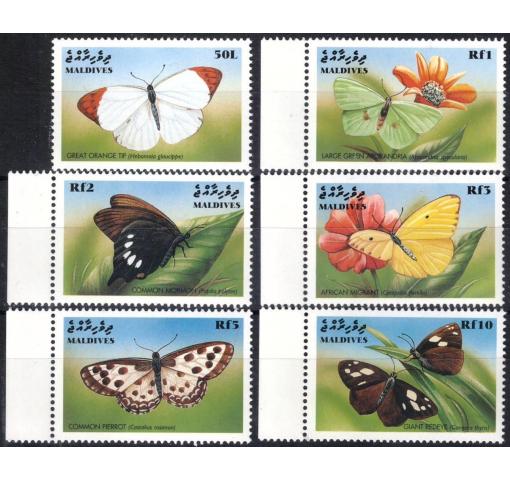 MALDIVES, Butterflies 1999 **