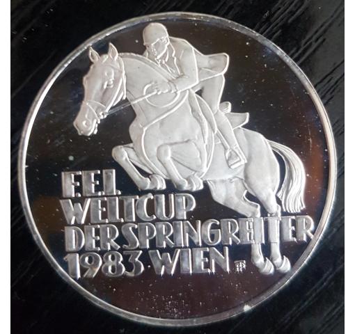 AUSTRIA, Horse Show Jumping Worldcup 1983 (K)