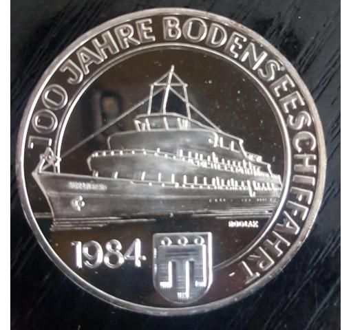 AUSTRIA, 100 Years of Shipping on Lake Constance 1984 (K)