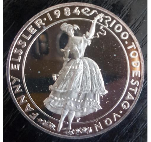 AUSTRIA, 100th Death Anniversary of Dancer F. Eissler 1984 (K)