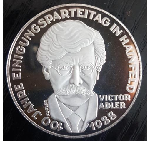 AUSTRIA, Centenary of Parties Unification Congress 1988 (K)