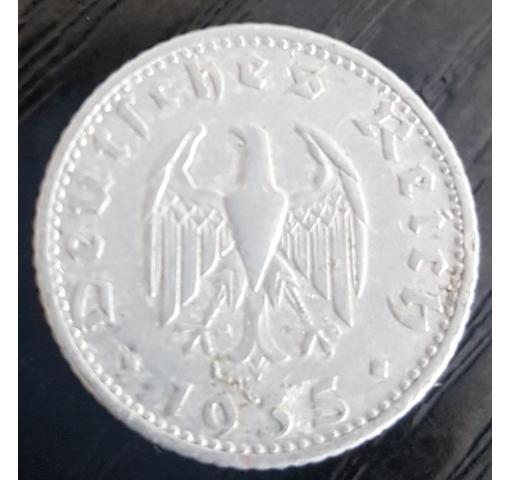 GERMANY, 50Rpfg. Numeral 1935 (K)