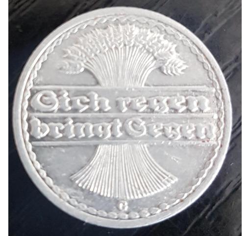 GERMANY, 50Rpfg. Numeral 1921 (K)