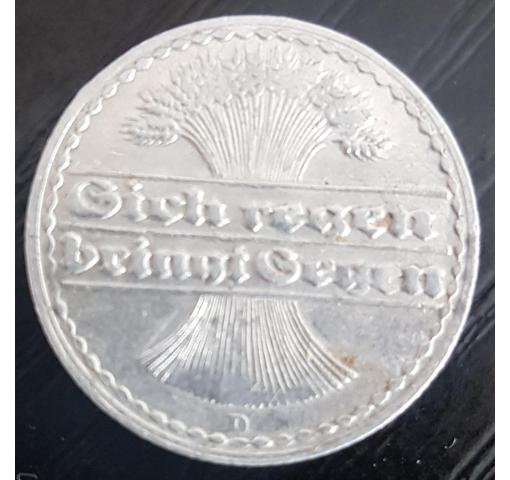 GERMANY, 50Rpfg. Numeral 1922 (K)