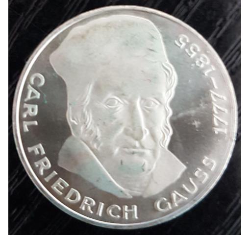 GERMANY, 200th Birthday of Mathematician C.F. Gauss 1977 (K)