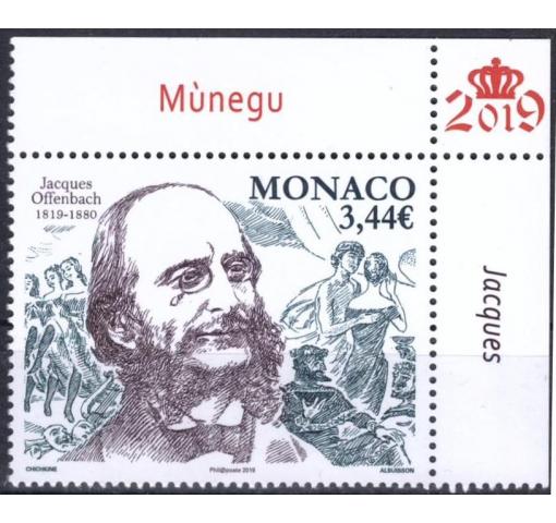 MONACO, 200th Birthday of Jacques Offenbach 2019 **