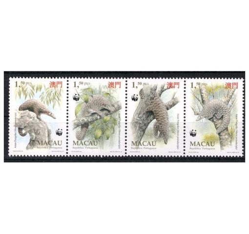 MACAU, Pangolin/WWF 1995 **