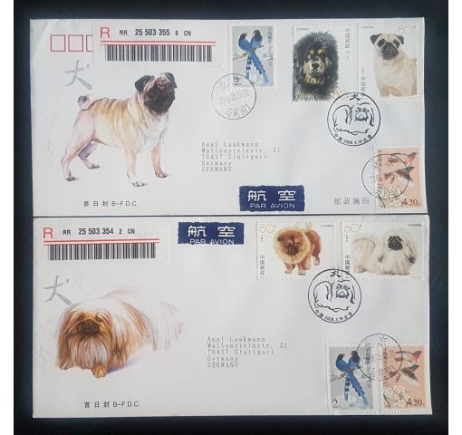 PRC, Dogs 2006 FDC