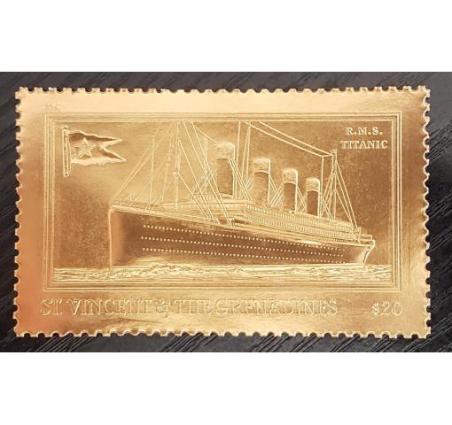 ST. VINCENT+THE GRENADINES, 85th Anniversary of Titanic Disaster 1998 **