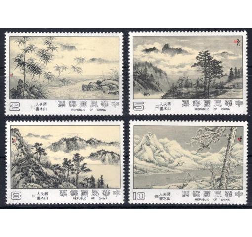 TAIWAN, Landscapes Paintings 1987 **