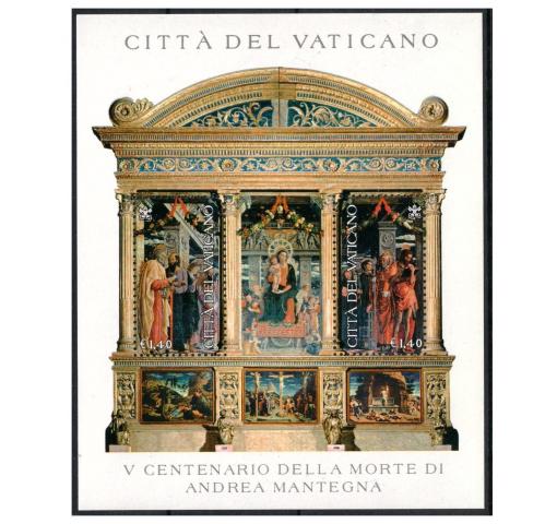 VATICAN, 500th Death Anniversary of Andrea Mantegna M/S 2006 **