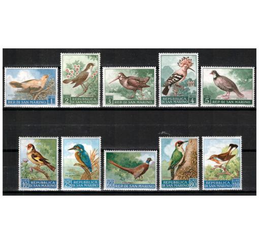 SAN MARINO, Birds 1960 **