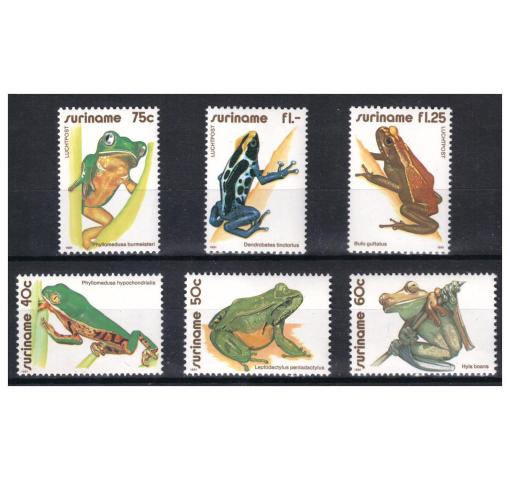 SURINAME, Frogs 1981 **