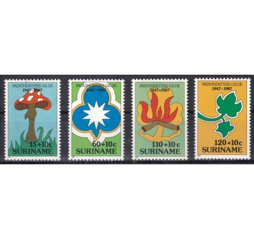 SURINAME, Girl Scouting 1987 **