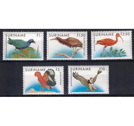 SURINAME, Birds 1985/86 **