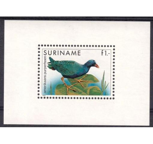 SURINAME, Birds M/S 1985 **
