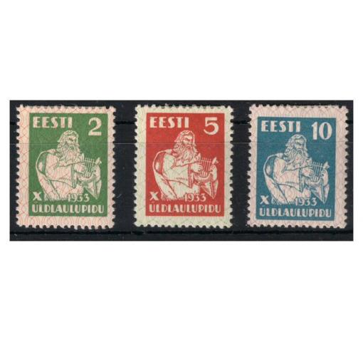 ESTONIA, 10th National Song Festival 1933 *