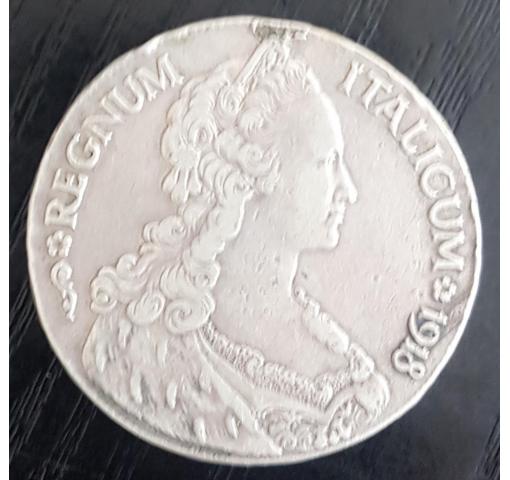 ERITREA, Italian Colony, 1T. Vittorio Emanuele III. 1918 (K26)