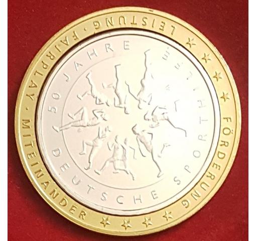 GERMANY, 20€+2€ 50th Anniversary of Sports Sponsoring 2017