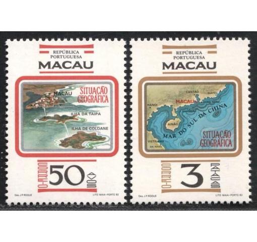 MACAU, Geographical Situation 1982 **